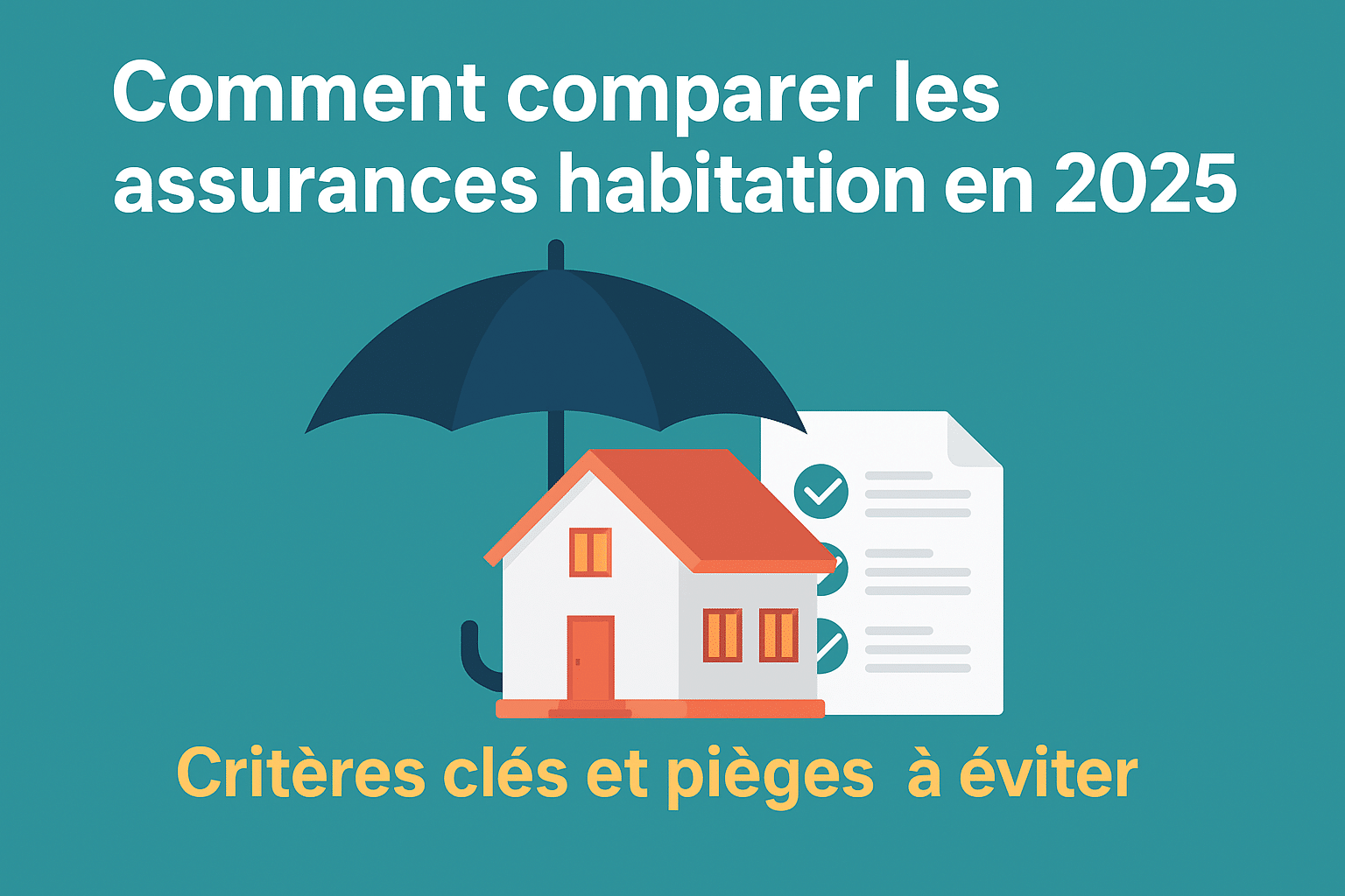 Comment comparer les assurances habitation en 2025 : critères clés et pièges à éviter