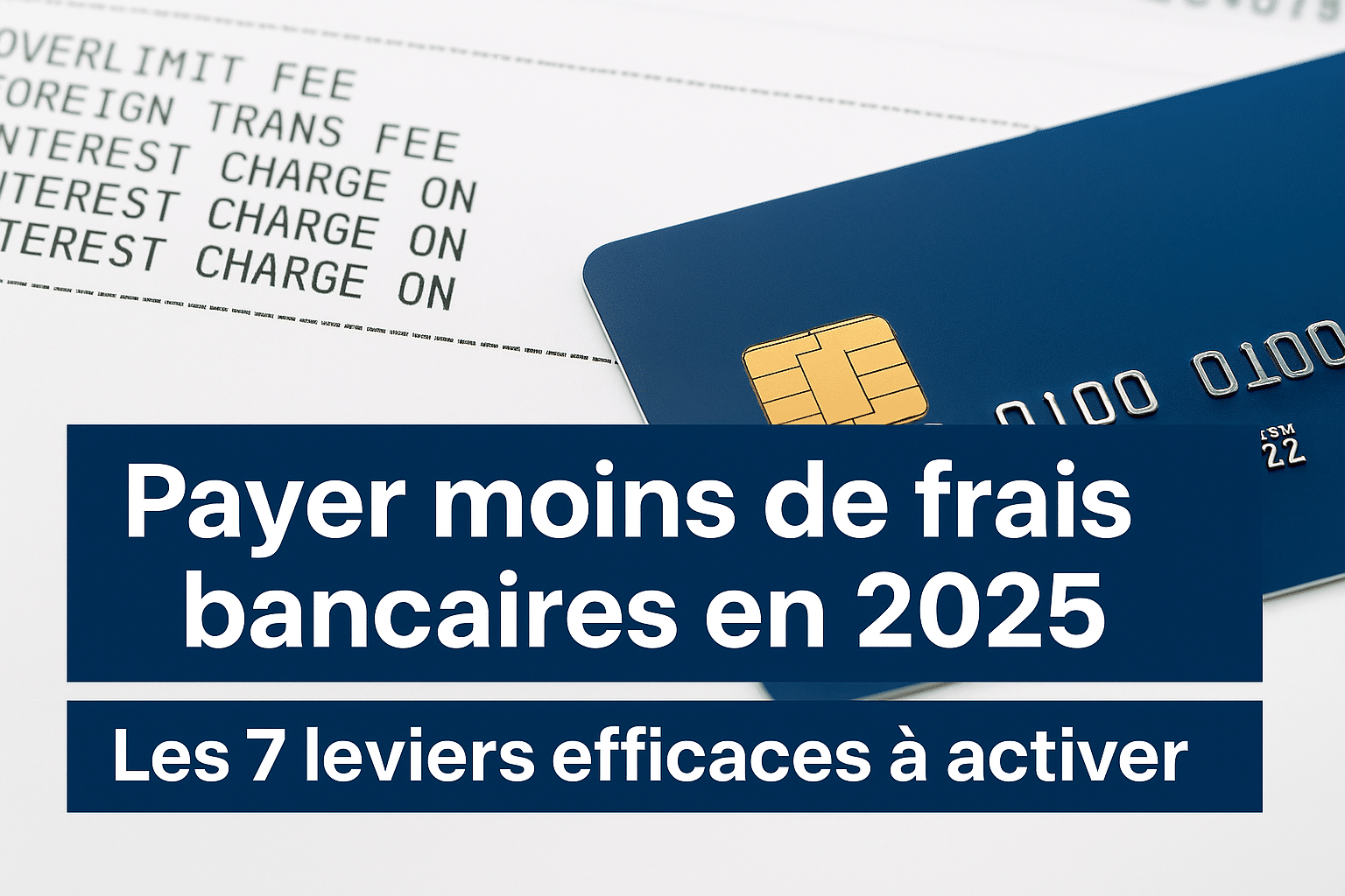 Payer moins de frais bancaires en 2025 : 7 leviers efficaces