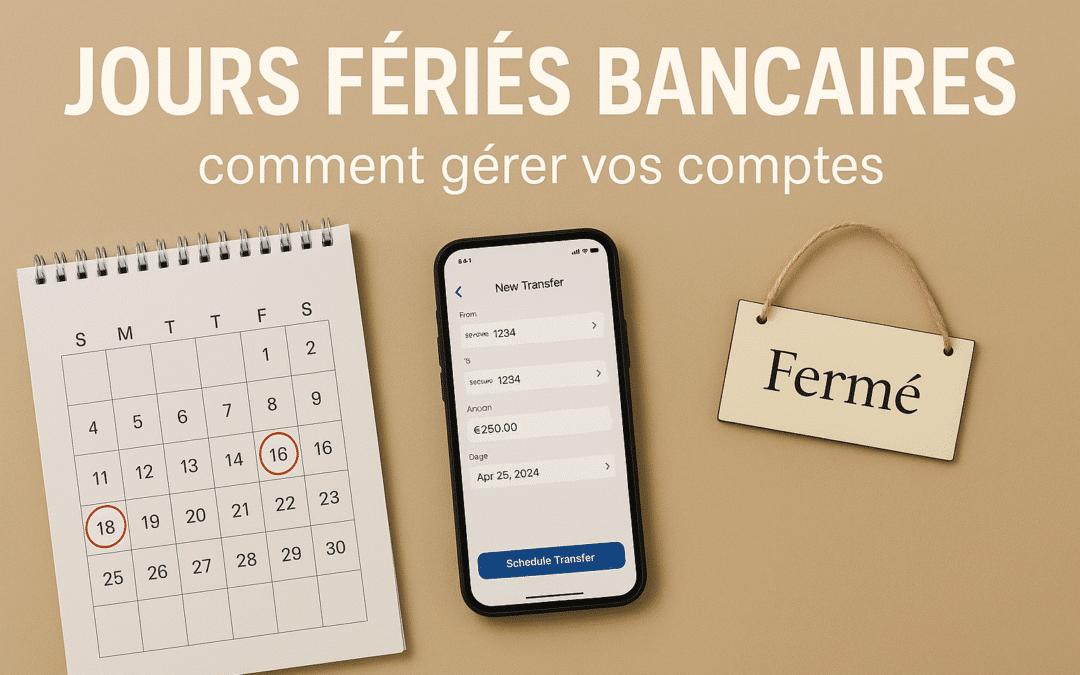 Jours fériés bancaires : comment gérer vos comptes