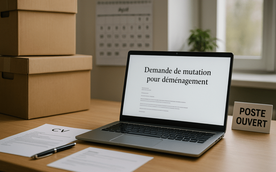 Lettre de demande de mutation pour déménagement