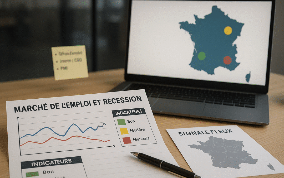 Marché de l’emploi et récession : signaux 2025