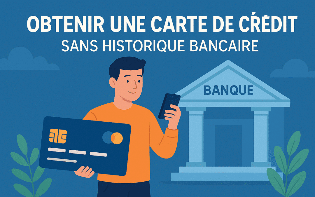 Obtenir une carte de crédit sans historique bancaire