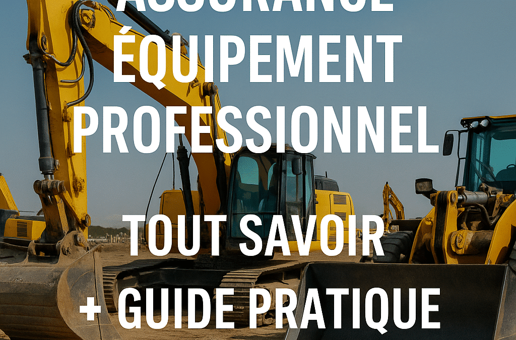 Assurance équipement professionnel : tout savoir + guide pratique