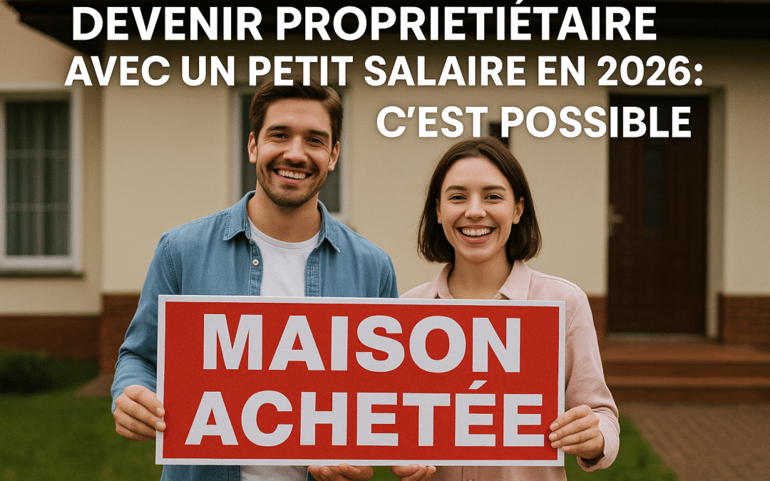 Devenir propriétaire avec un petit salaire en 2026 : c’est possible