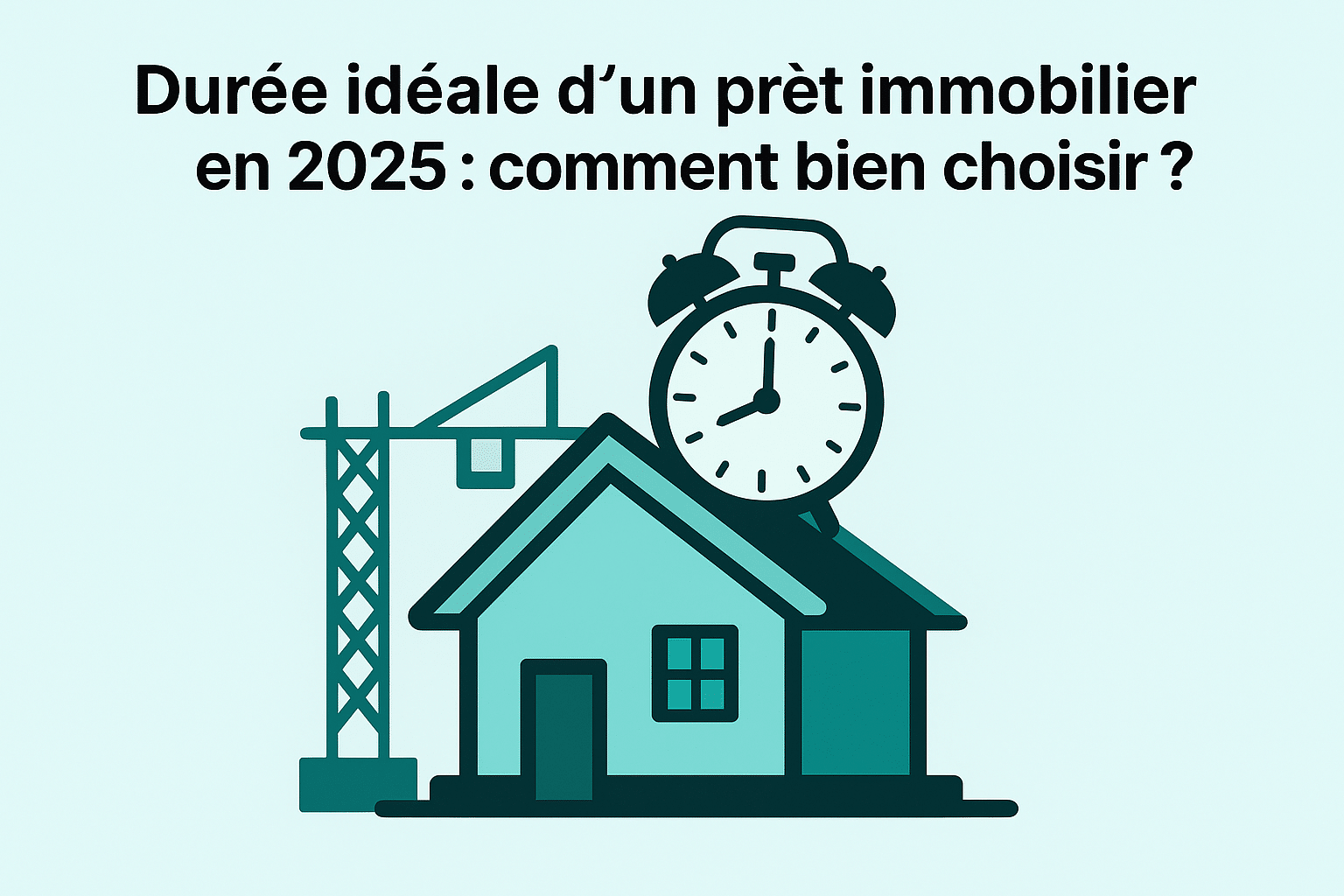 Durée idéale d’un prêt immobilier en 2025 : comment bien choisir ?