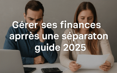 Gérer ses finances après une séparation : guide 2025