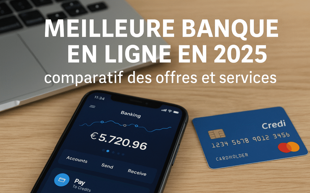 Meilleure banque en ligne en 2025 : comparatif des offres et services