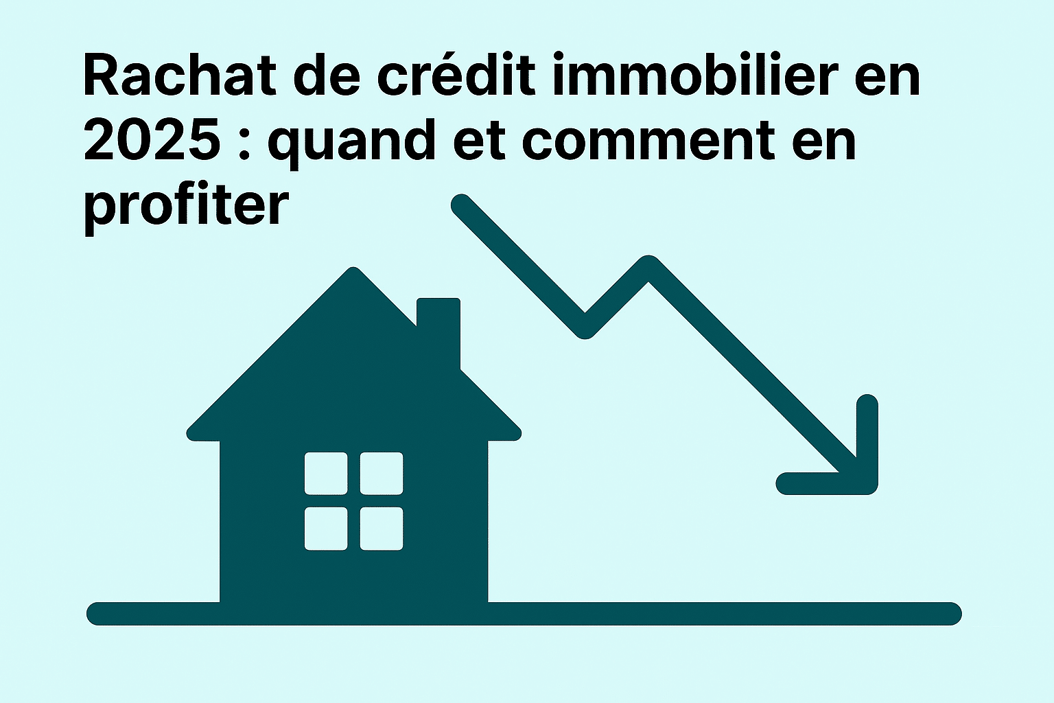 Rachat de crédit immobilier en 2025 : quand et comment en profiter
