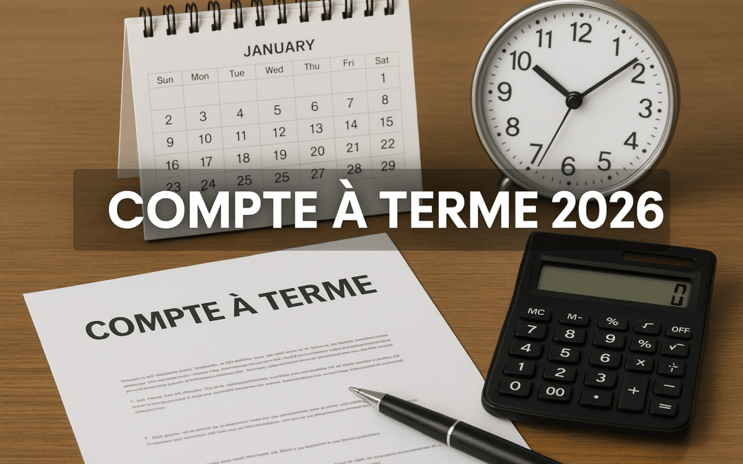 Compte à terme 2026 : taux, fiscalité et choix