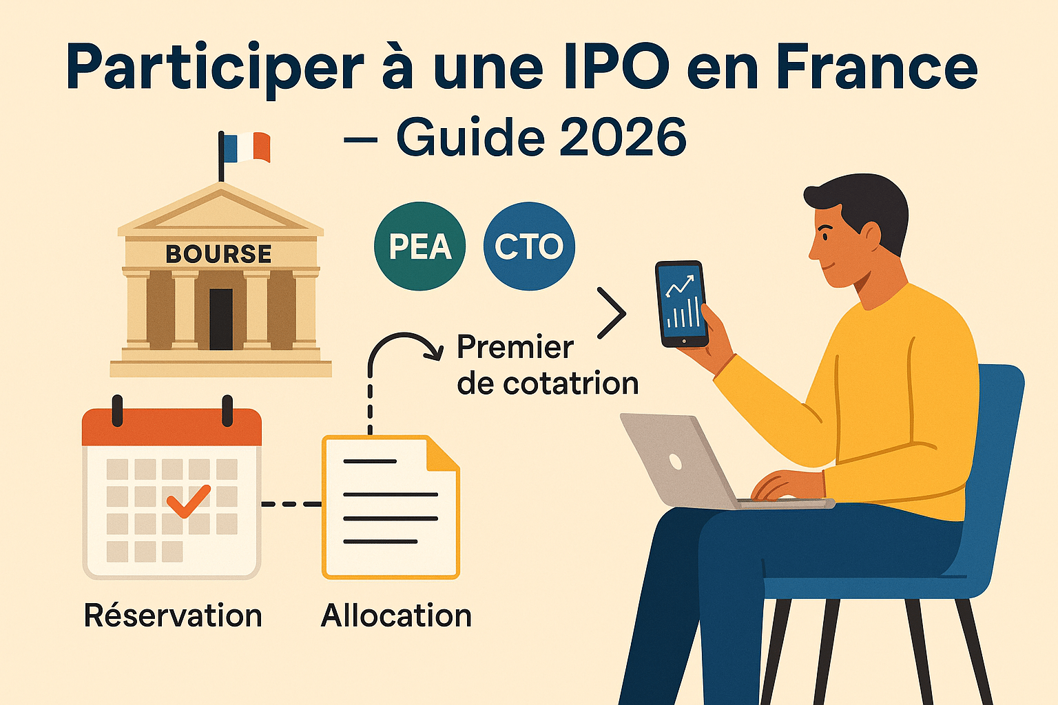 Participer à une IPO en France : mode d’emploi 2026
