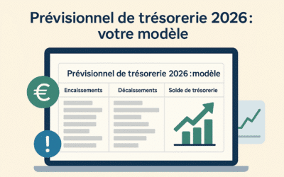 Prévisionnel de trésorerie 2026 : modèle et méthode