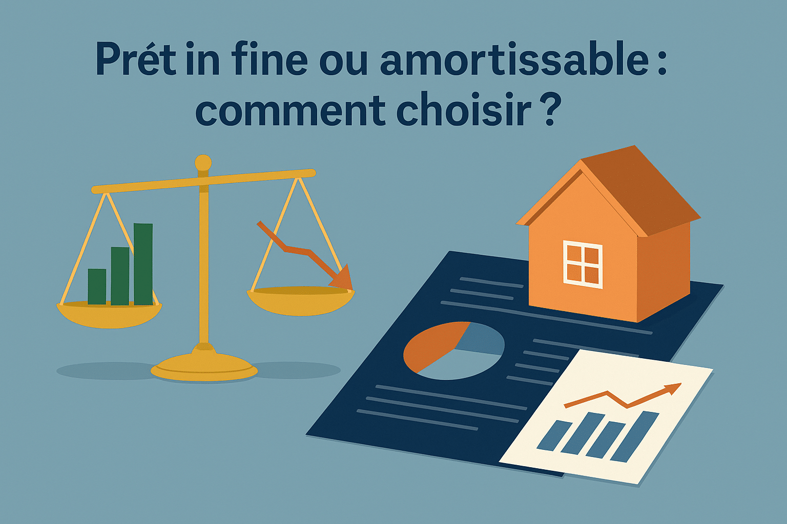 Prêt in fine ou amortissable : comment choisir ?