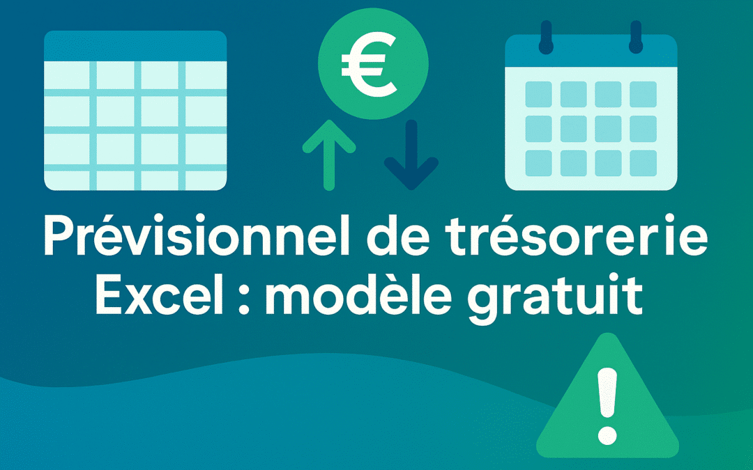 Prévisionnel de trésorerie Excel : modèle gratuit