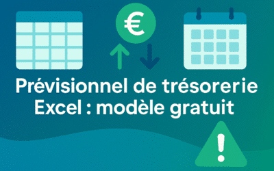 Prévisionnel de trésorerie Excel : modèle gratuit